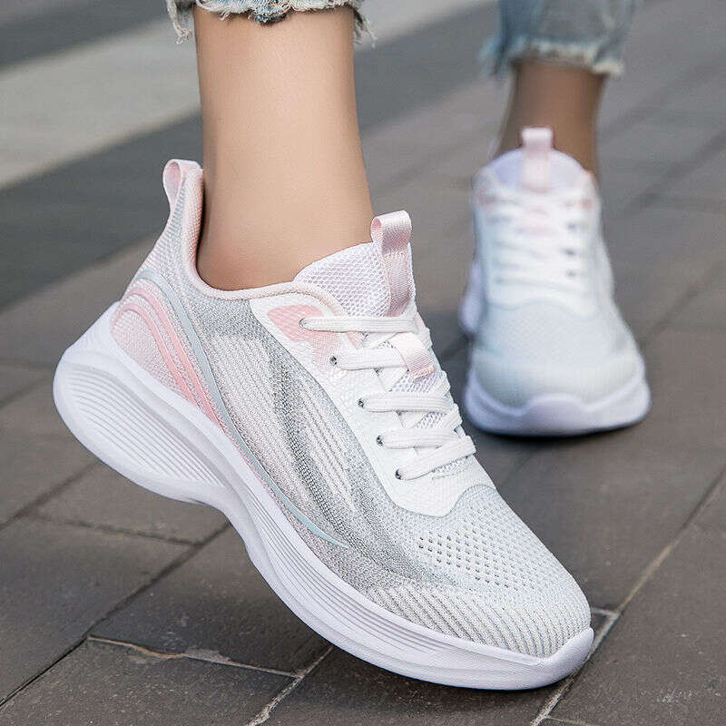 Spring Summer Women's Casual Sports Breathable Lightweight Running Mom's Walking Shoes Soft Bottom All-Match